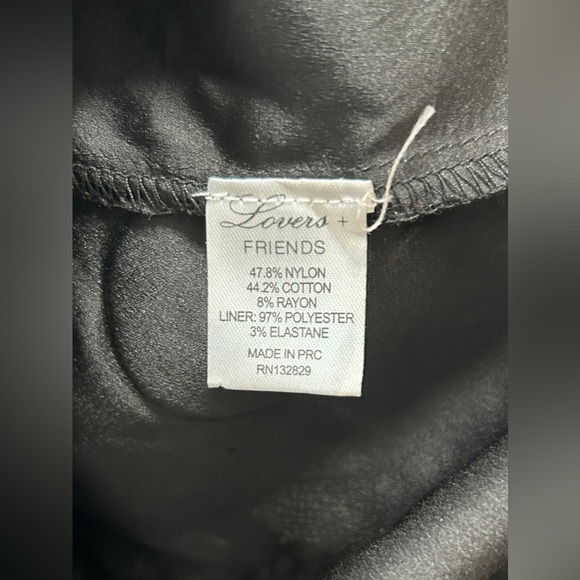 Lovers And Friends Black Dress Womens Size XS - Picture 7 of 12